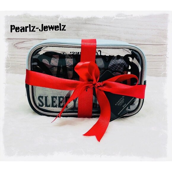 BioWorld Nightmare Before Christmas NBC Sally 3pc Cosmetic Makeup Bag Set NWT - Picture 4 of 4